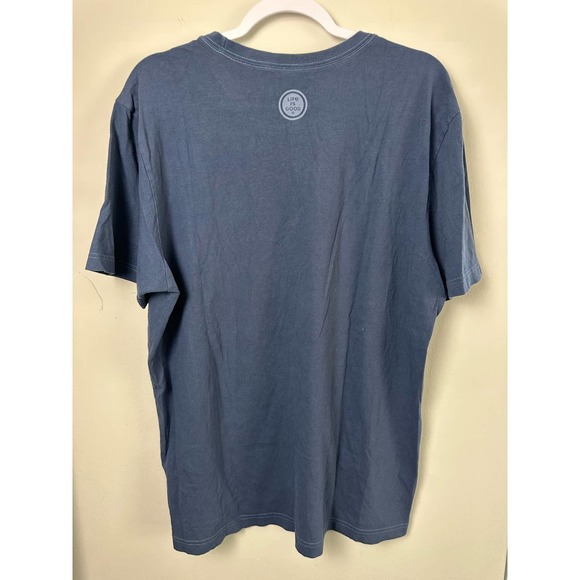 Life is Good Men's Crusher Tee Class of 2020 Commencement Blue Shirt Large - Picture 4 of 4